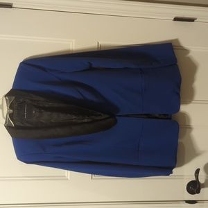 Rock & Republic Blue Blazer with black lapel